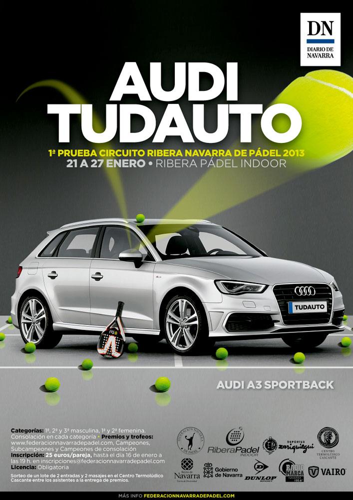 1&ordf; Prueba Circuito Ribera Navarra 2013 Trofeo Audi Tudauto A3 Sportback